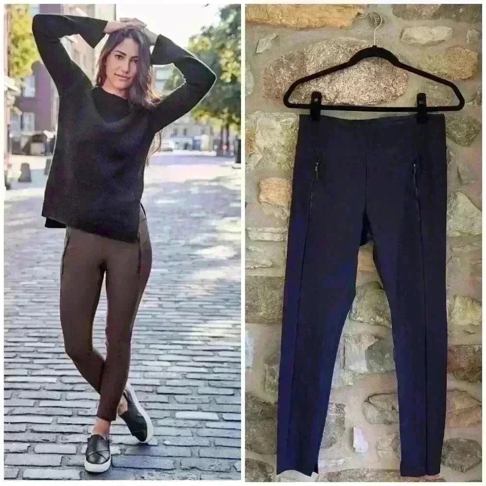Athleta Black and Brown Leggings